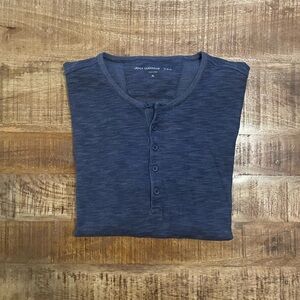 John Varvatos USA Waffle Long Sleeve Henley